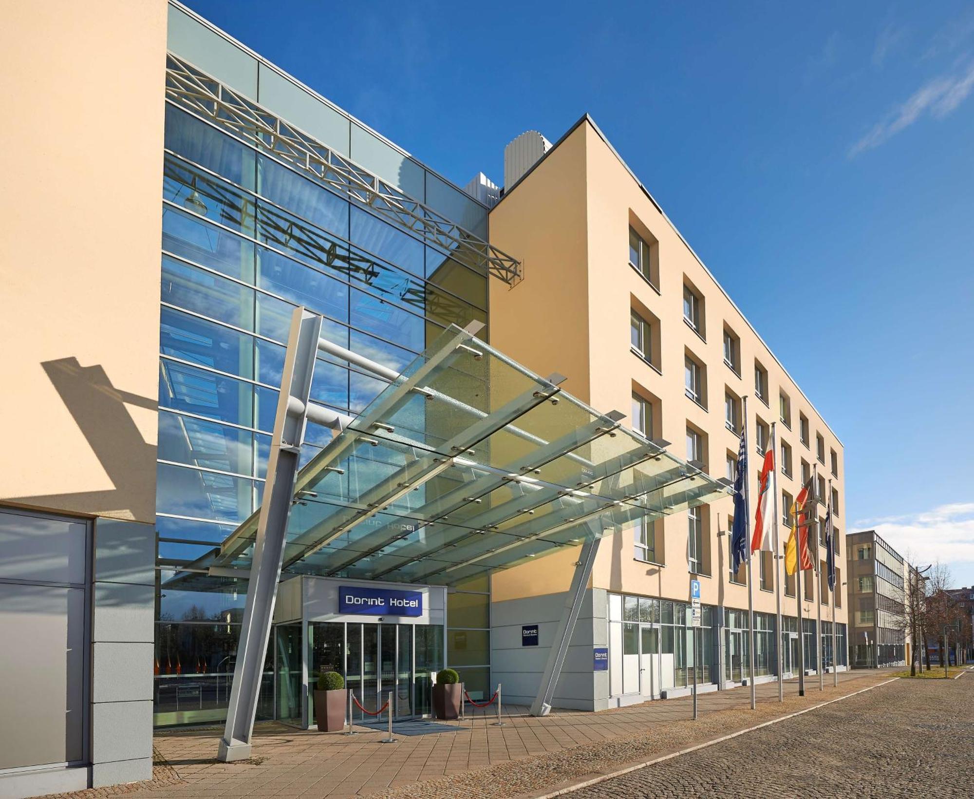 Dorint Hotel Am Dom Ерфурт Екстериор снимка